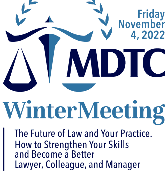 MDTC Winter Meeting 2022